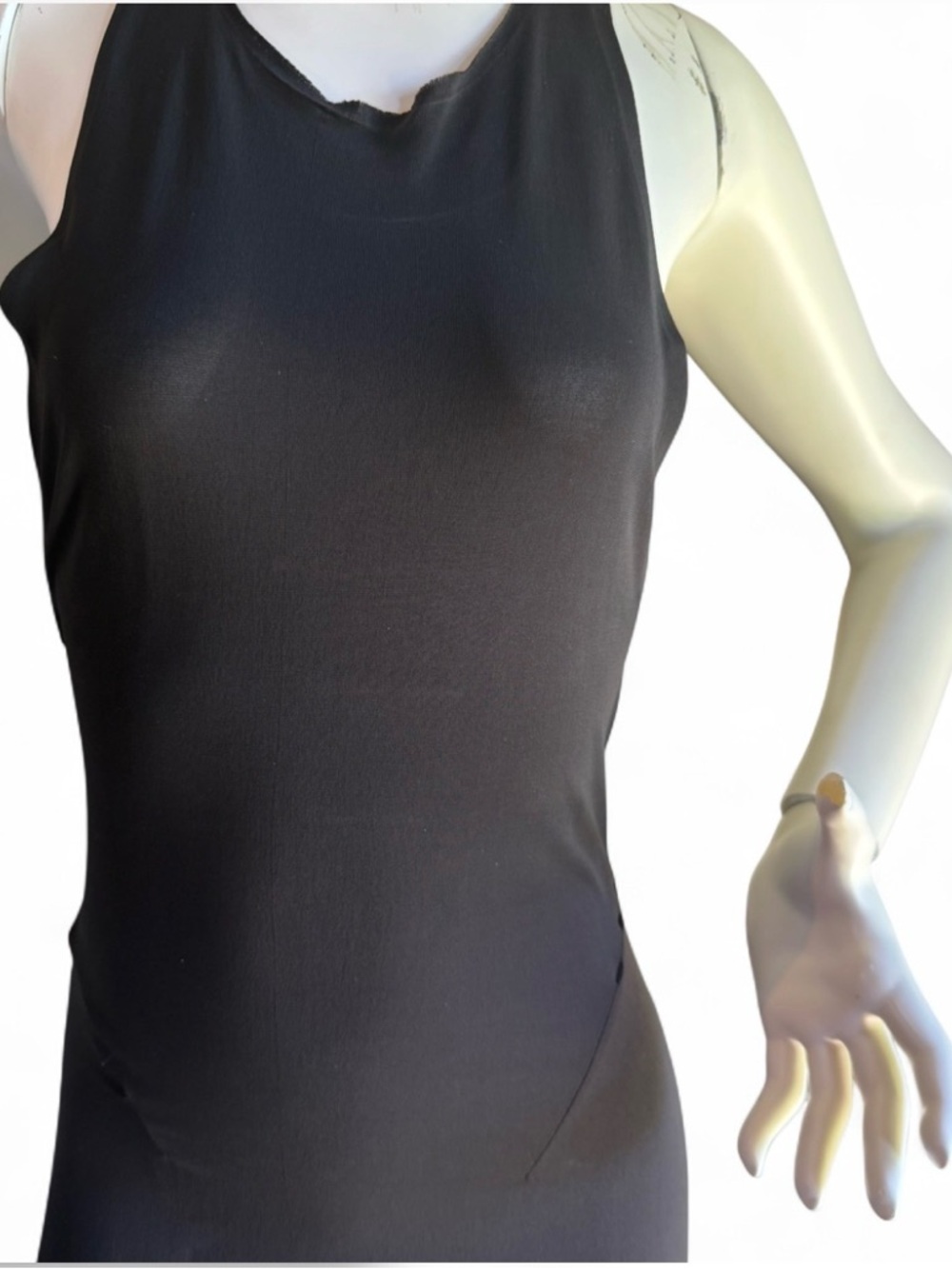 Faith Connexion sheer floor length maxi dress with exposed back - Picture 2 of 8